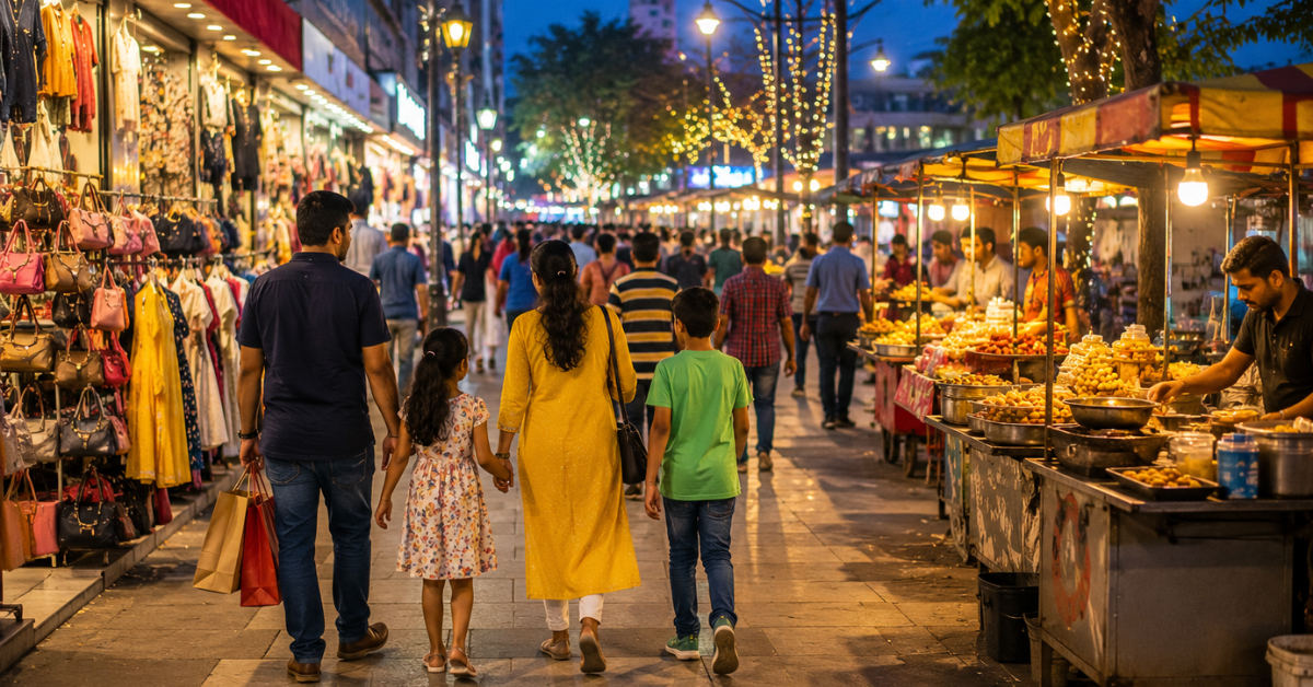Ramphal Chowk Market Dwarka Family Shopping & Food Guide